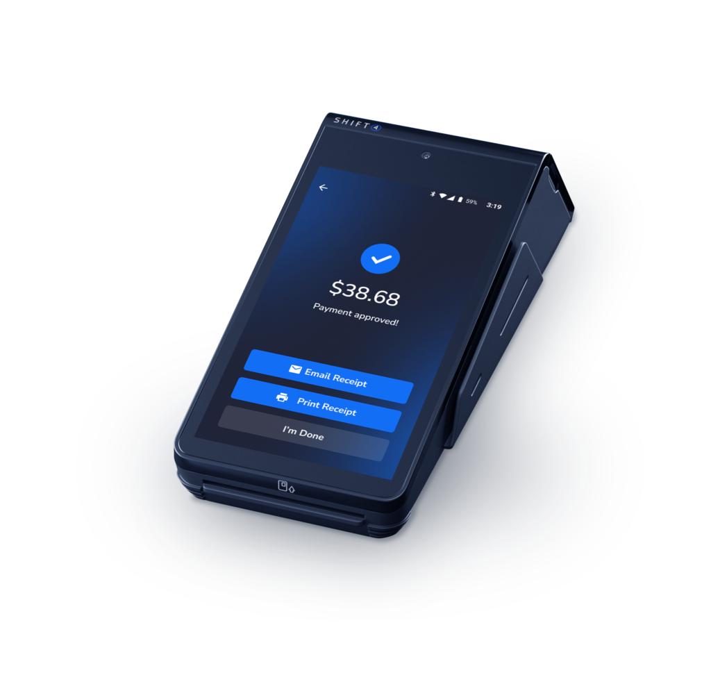 Payment processing for restaurants with integrated POS checkout